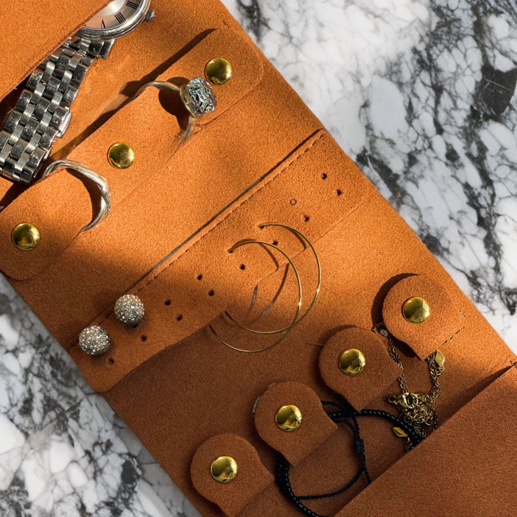 Pochette à bijoux de voyage