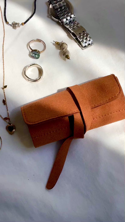 Pochette à bijoux de voyage